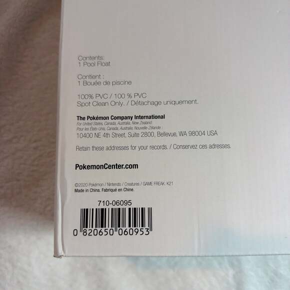 Pokémon Center Lapras Pool Float - Sunset Collection Inflatable - New - Picture 3 of 6
